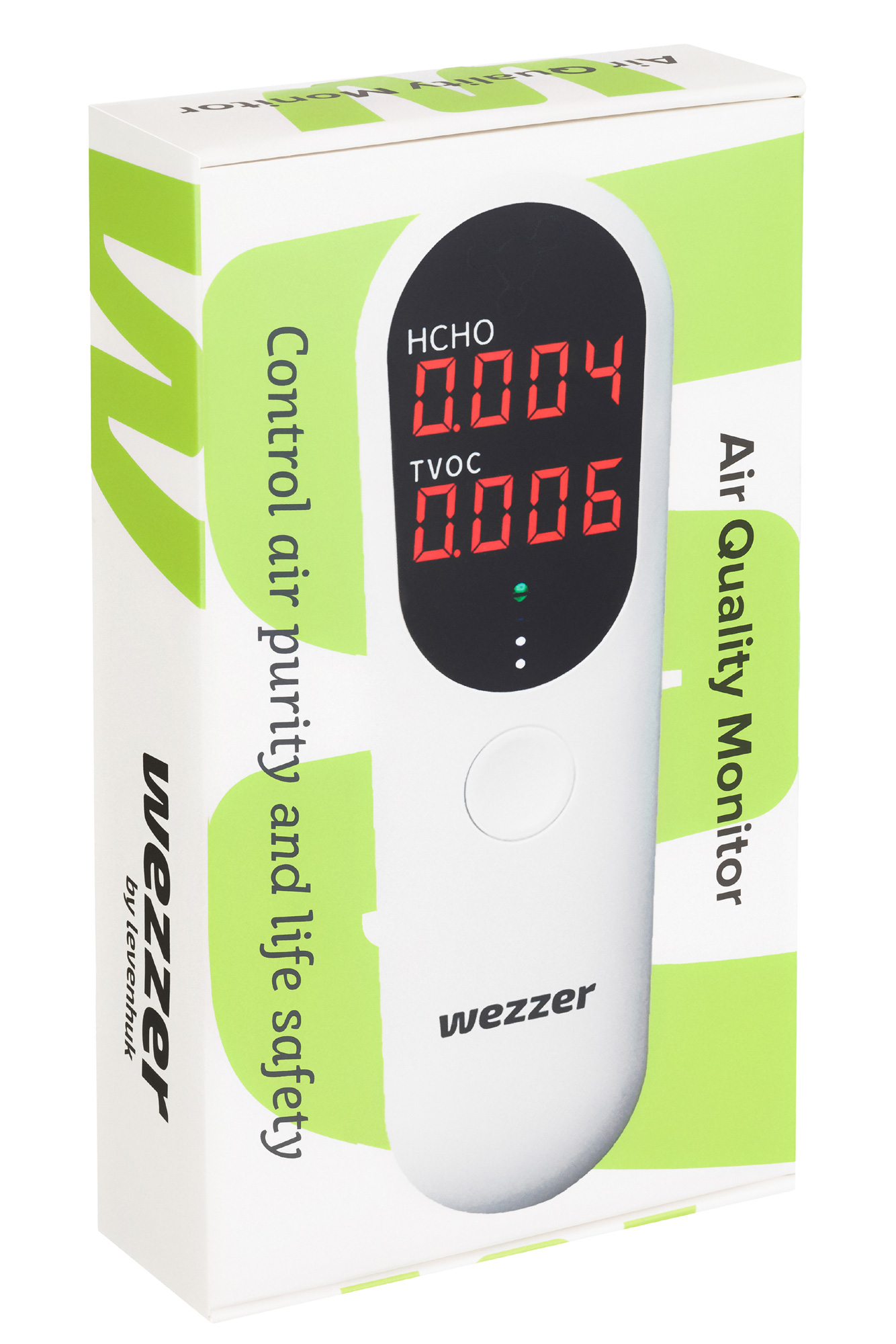 Монитор качества воздуха Levenhuk Wezzer Air PRO DM10 купить в Тюмени | Барометры, метеостанции, часы