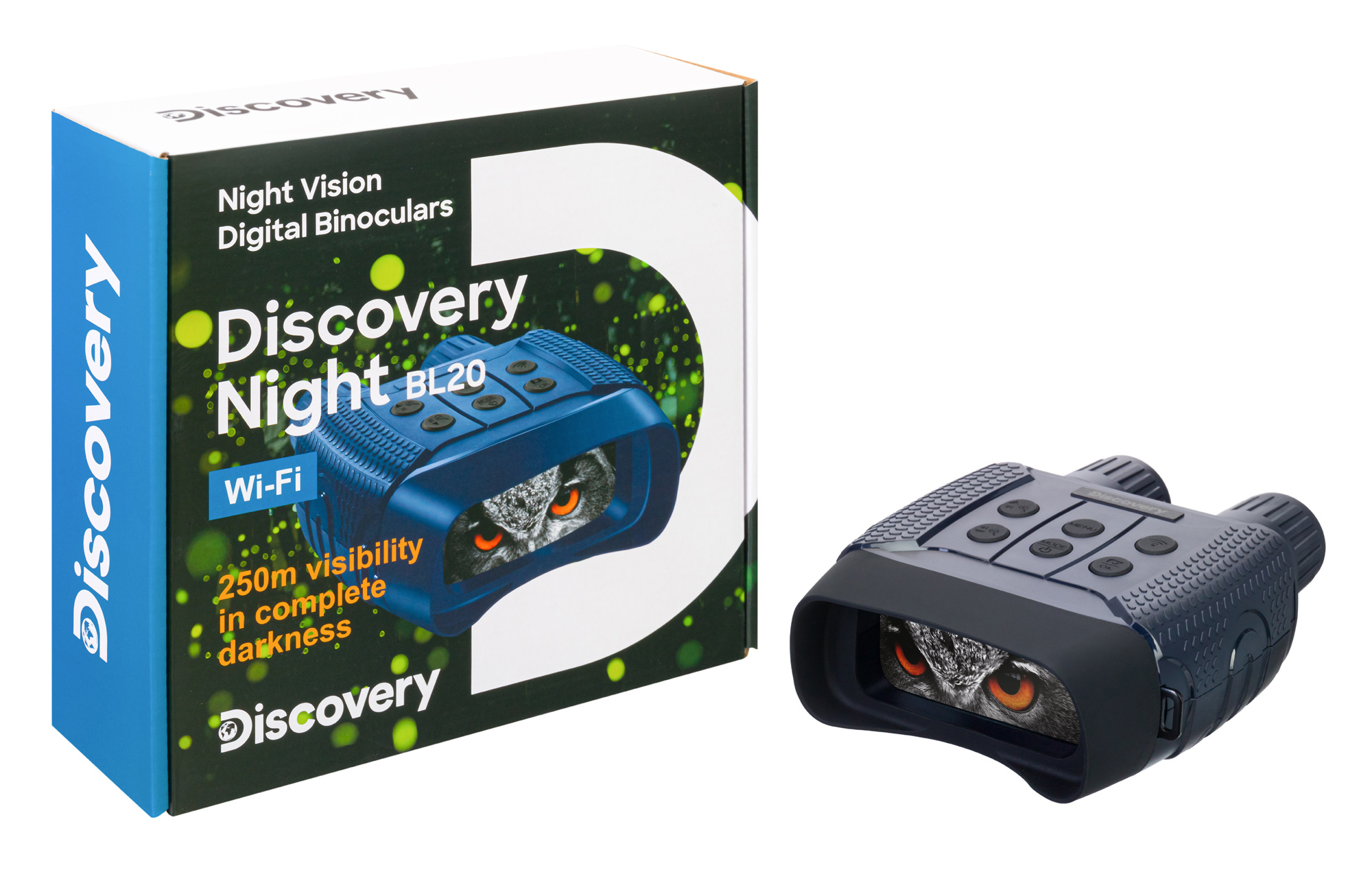 Бинокль цифровой ночного видения Levenhuk Discovery Night BL20 со штативом купить в Тюмени | Приборы ночного видения