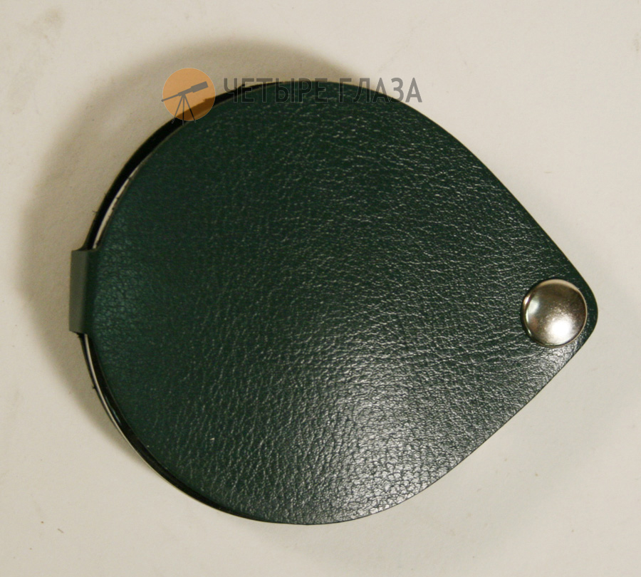 Лупа складная двояковыпуклая Eschenbach Classic 3,5x, 60 мм, темно-зеленый чехол