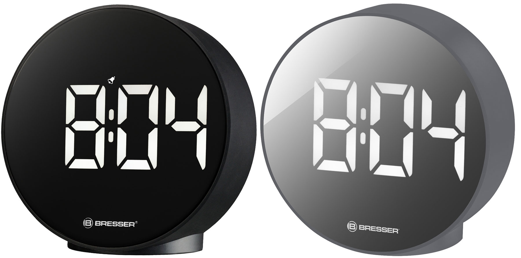 Часы Bresser MyTime Echo FXR, серые купить в Тюмени | Барометры, метеостанции, часы