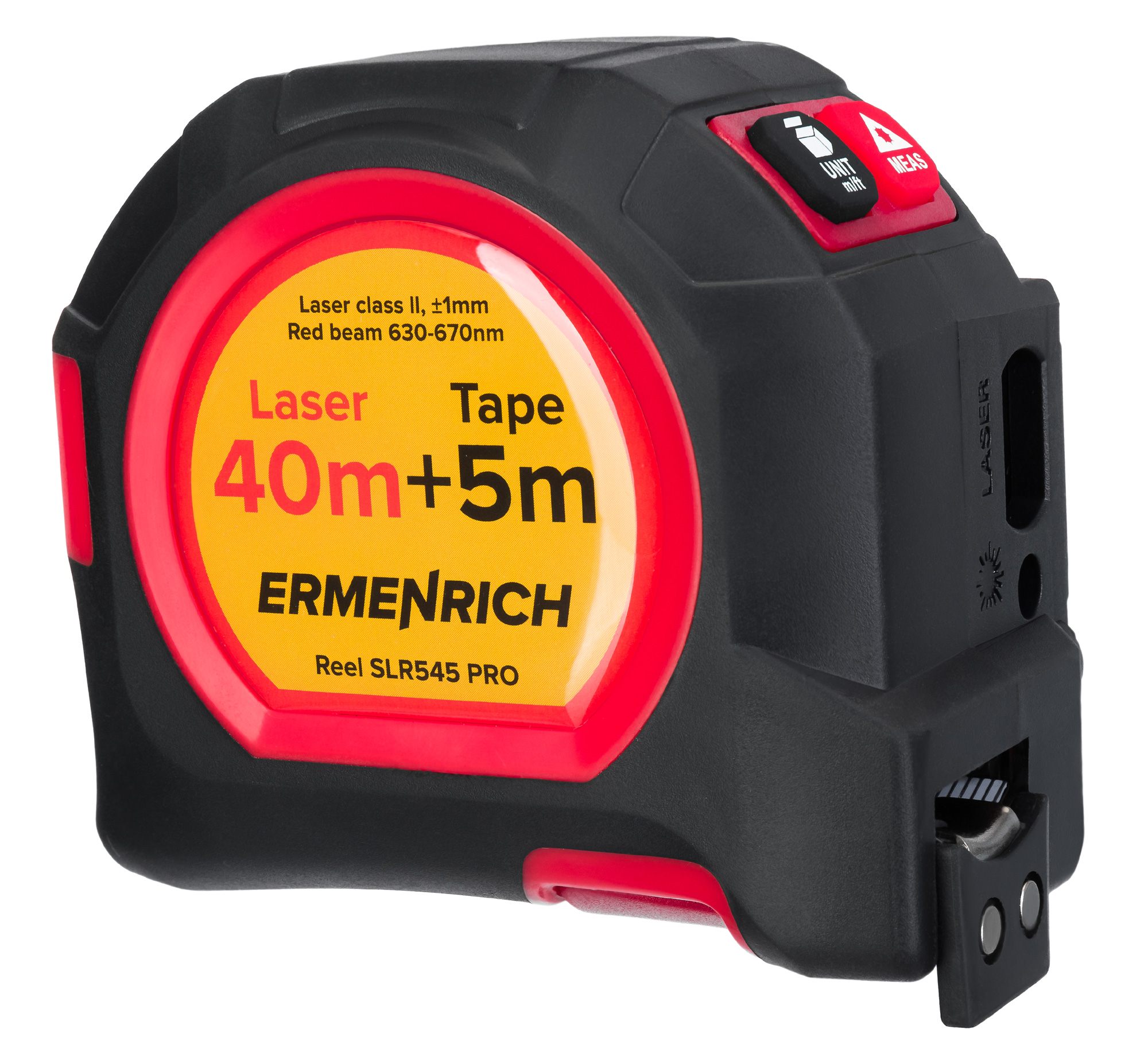Рулетка с лазерным дальномером Ermenrich Reel SLR545 PRO купить в Тюмени | Измерительные инструменты