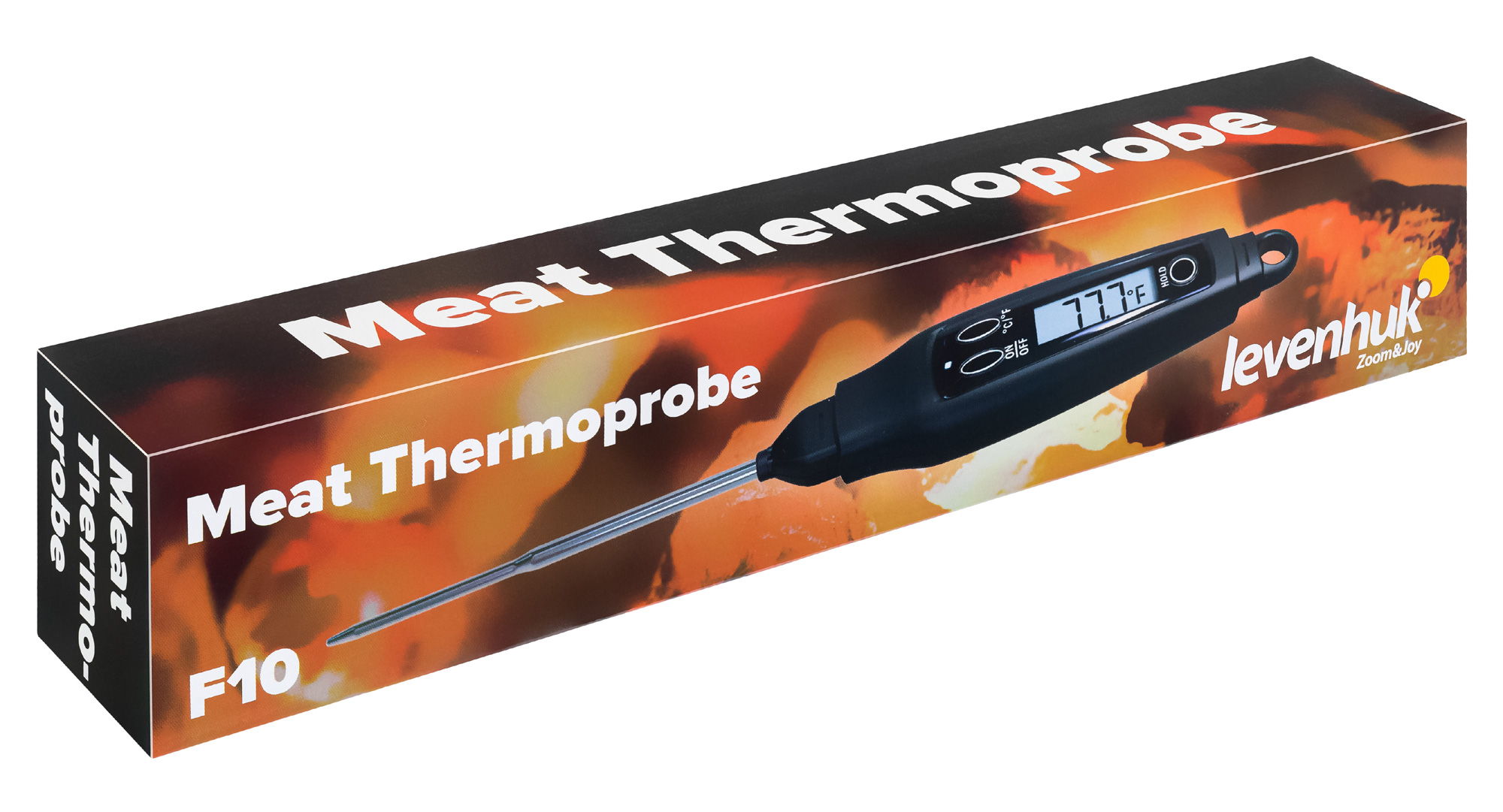 Термощуп кулинарный Levenhuk F10 Прибор для контроля температуры мяса, выпечки и других продуктов в процессе приготовления
